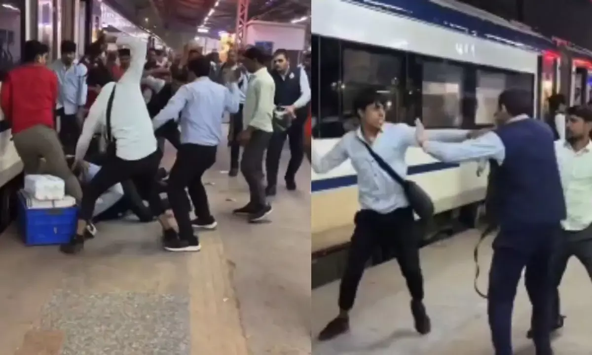 Nizamuddin Railway Station Viral Video