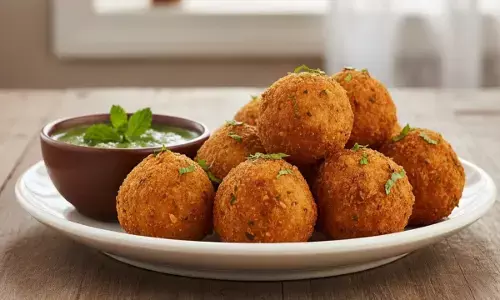 how to make suji aloo balls recipe