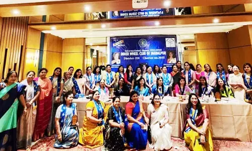 इनरव्हील क्लब की डिस्ट्रिक्ट प्रेसिडेंट मधुस्मिता त्रिपाठी