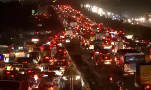 Delhi traffic Jam