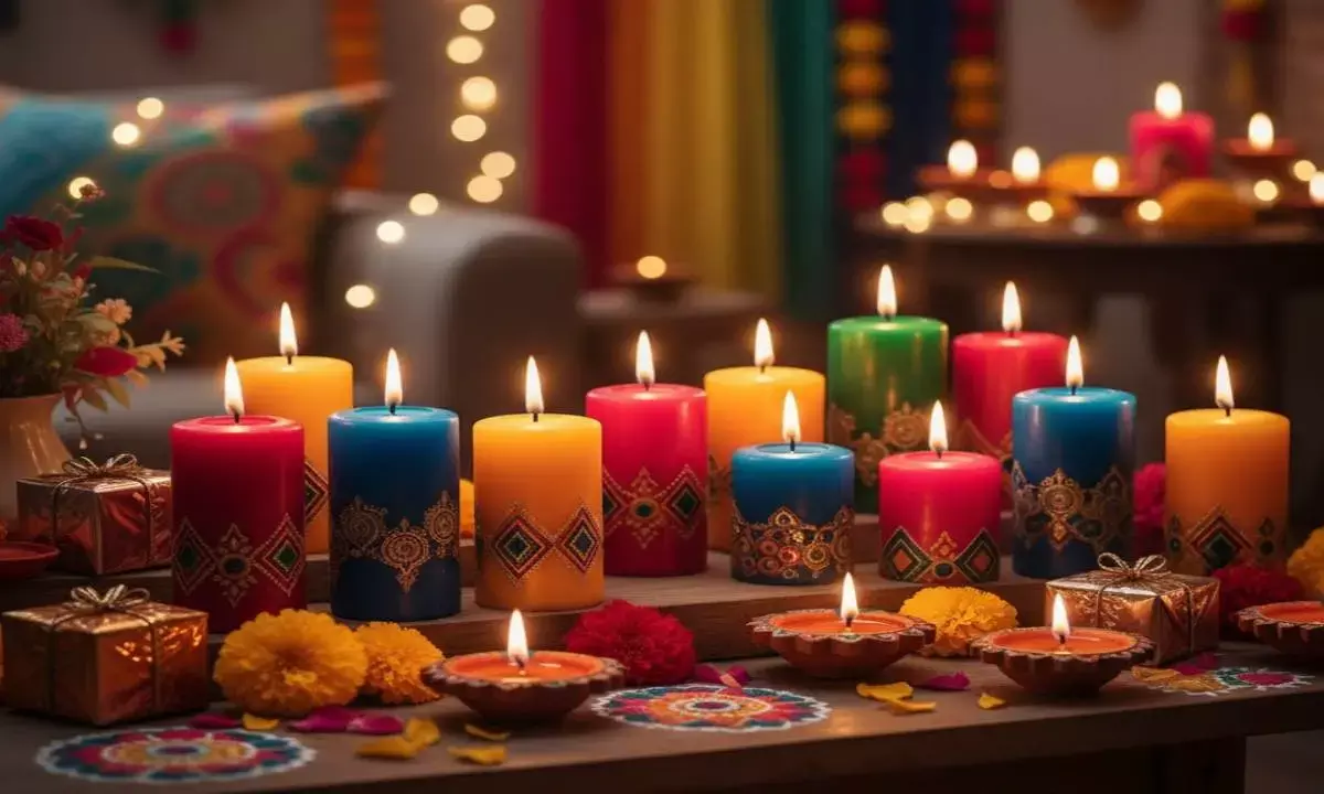 how to make candles at home