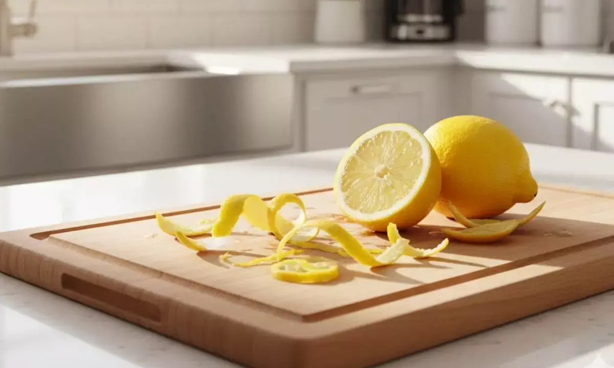 Lemon peels uses at home