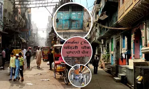 Old delhi Street Old delhi Street