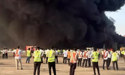 Bangladesh Airport Fire