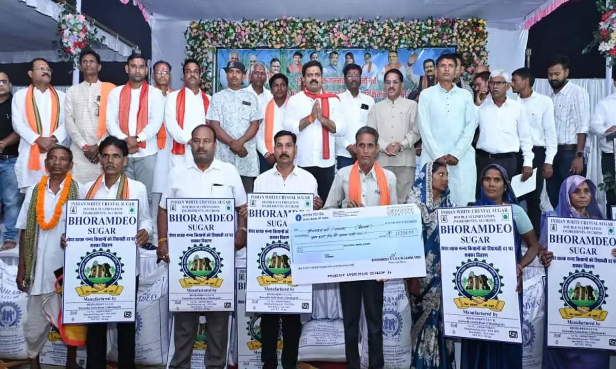 उपमुख्यमंत्री शर्मा ने गन्ना किसानों को दी दीपावली की सौगात