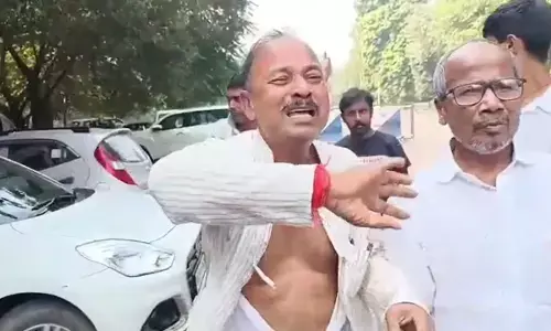 टिकट न मिलने पर RJD नेता ने फाड़ा कुर्ता, मदन ने लालू के घर के बाहर किया हंगामा; लगाए गंभीर आरोप