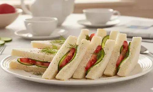 how to make cucumber tomato sandwich recipe at home