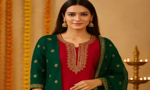 भाई दूज के लिए डिजाइनर सूट