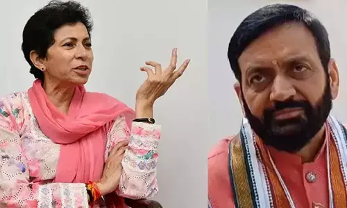 MP Kumari Shailja targeted CM Saini MP Kumari Shailja targeted CM Saini