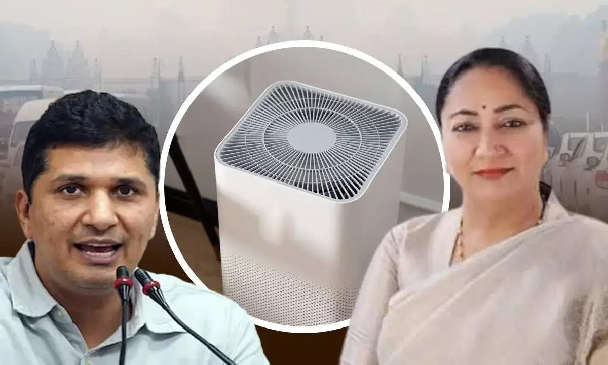 AAP Targeted BJP for Buying Smart Air Purifiers