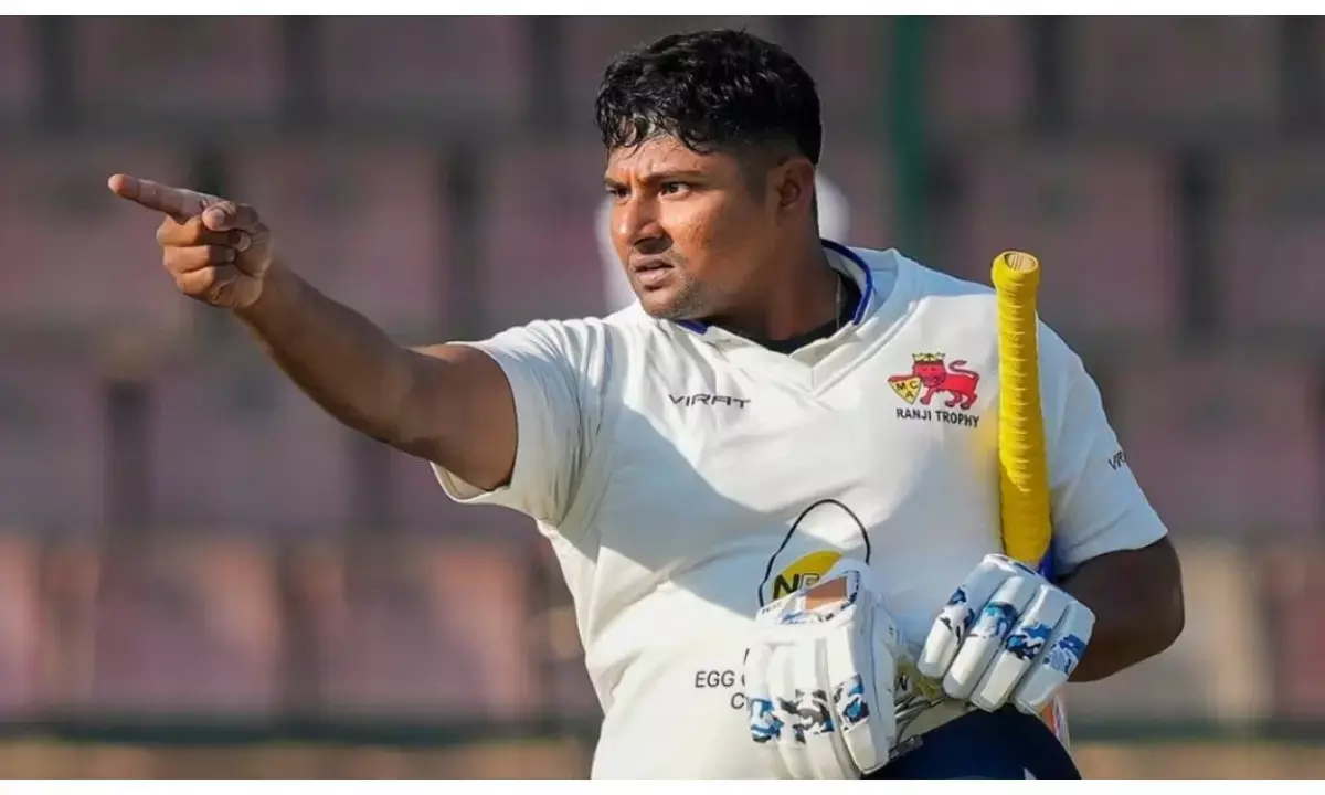 Sarfaraz khan selection snub