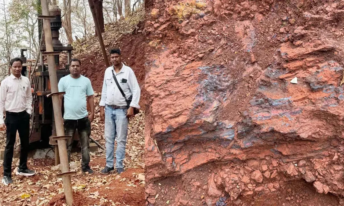 चूना पत्थर के खदान