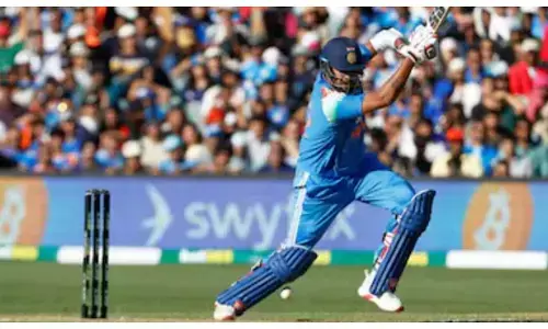 harshit rana batting vs australia