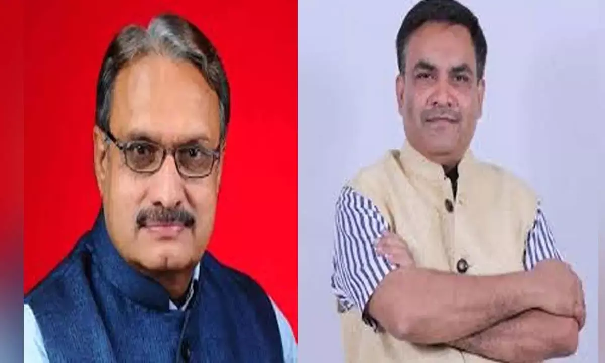 भाजपा नेता भिड़े : संदीप ने कहा- वक्फ बोर्ड कर रहा भयादोहन, सलीम बोले- किसी को बेदखल नहीं कर रहे