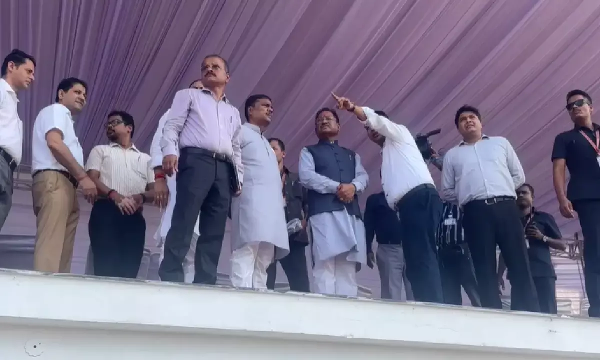 PM मोदी के आगमन की तैयारियां : CM साय ने कार्यक्रम स्थलों का किया निरीक्षण, पांच कार्यक्रमों में होंगे शामिल