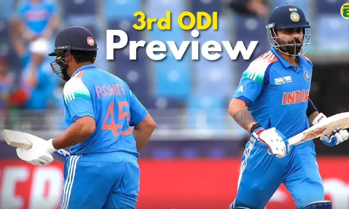 IND vs AUS 3rd ODI Preview