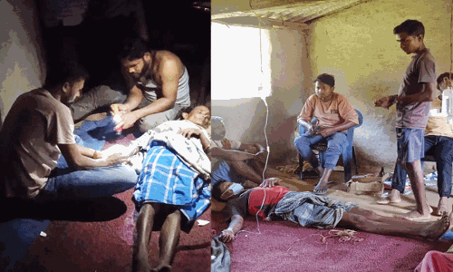 दूषित भोजन खाने से पांच ग्रामीणों की मौत