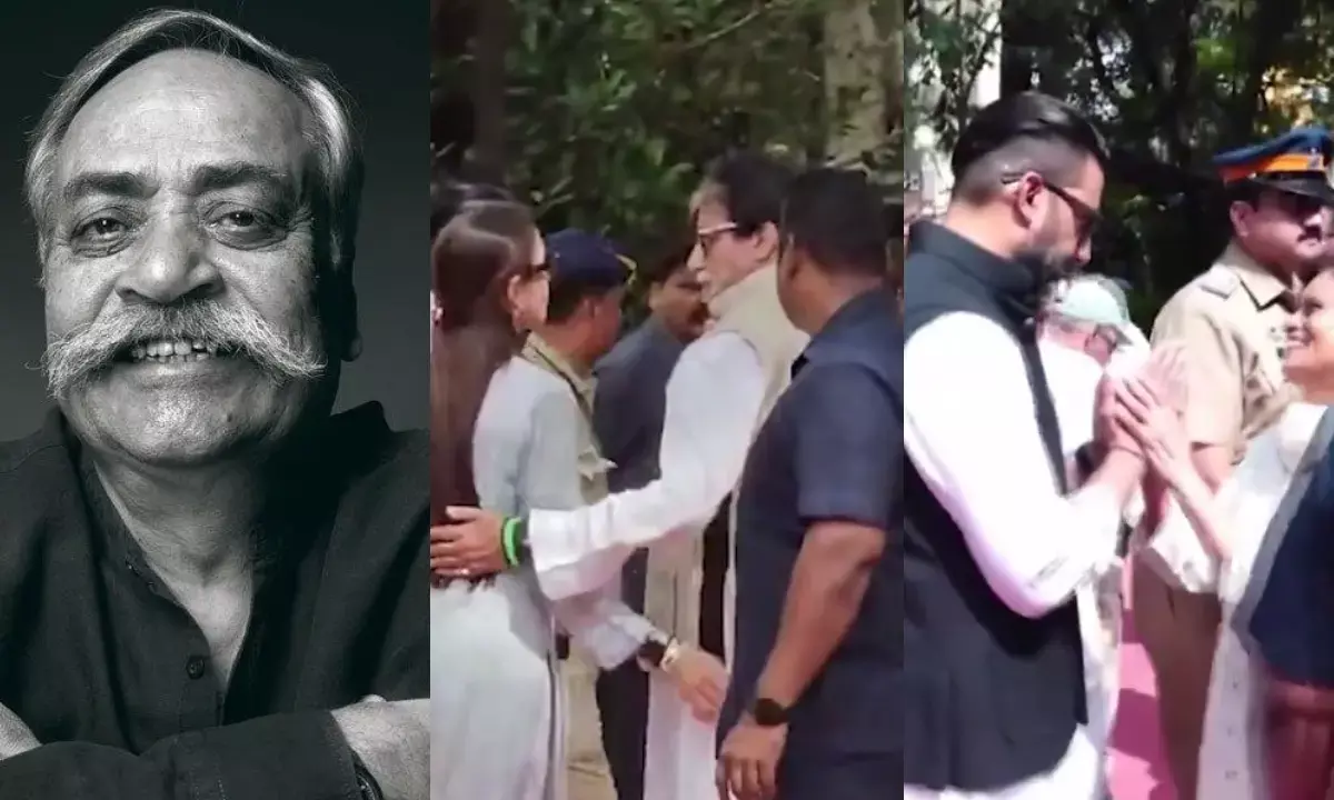 अमिताभ बच्चन ने दी एड गुरु पीयूष पांडे को अंतिम विदाई, हाथ जोड़कर जताया शोक; देखें Video