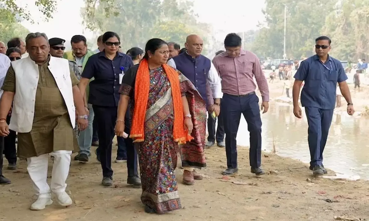 CM Rekha Gupta targeted AAP CM Rekha Gupta targeted AAP