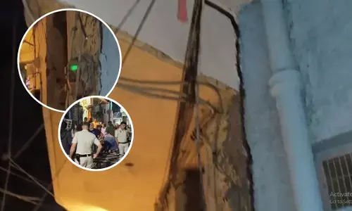 Chirag Delhi Building Cracks