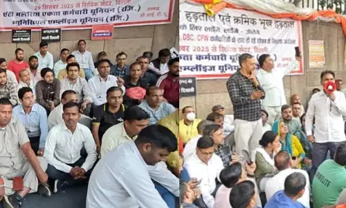 Delhi MCD Workers Protest