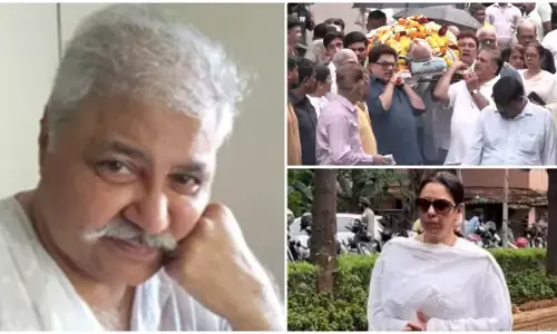 Satish Shah Funeral
