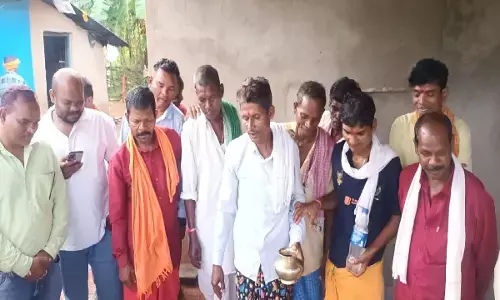 25 वर्षों बाद परिवार ने की घर वापसी : विधिवत पूजा- पाठ कर हिंदू धर्म में आए, गाँव में पादरियों के प्रवेश पर प्रतिबंध