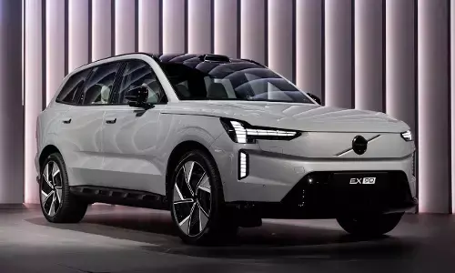 electric suv volvo ex60 unveiling soon reveal first-look