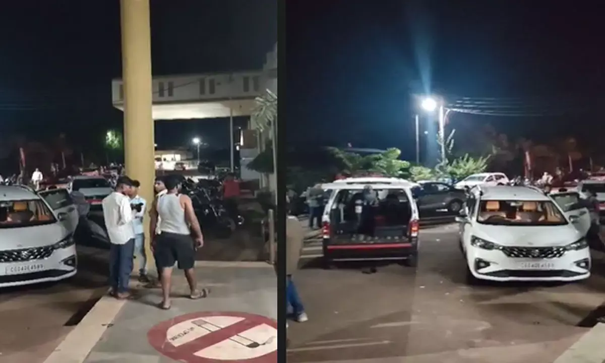 कार ने 5 गाड़ियों को मारी टक्कर