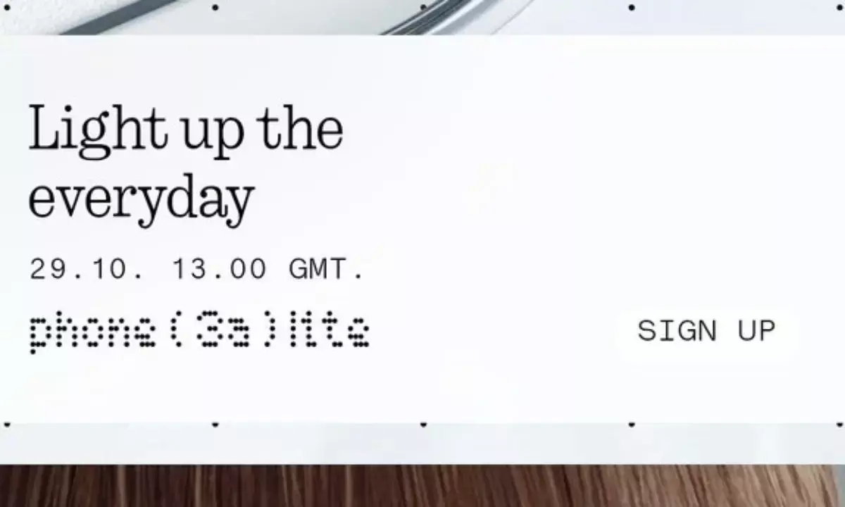 Nothing Phone 3a Lite Launch Date Confirmed