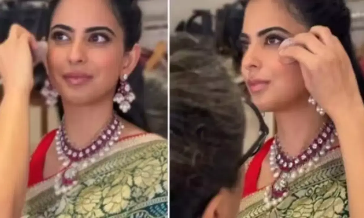 ईशा अंबानी का ट्रेडिशनल लुक