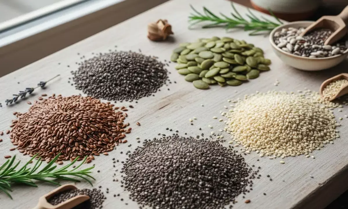 five seeds will keep heart healthy