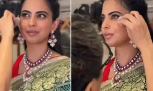 ईशा अंबानी का ट्रेडिशनल लुक