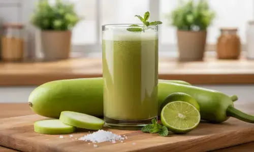 how to make lauki juice