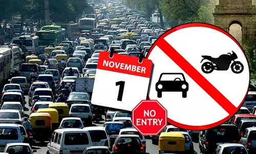 Outsider Vehicle Entry Ban in Delhi from 1 November