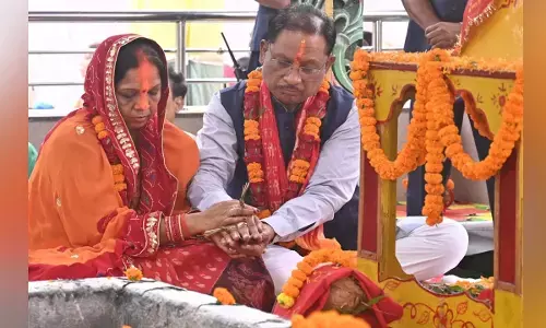 सीएम साय ने भगवान जगन्नाथ के किए दर्शन : कुनकुरी में तुलसी अर्चन कार्यक्रम में हुए शामिल, मांगी प्रदेश की खुशहाली