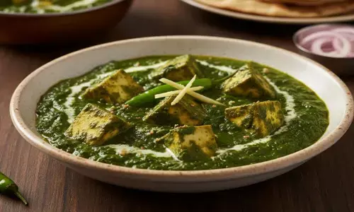 how to make punjabi palak paneer recipe