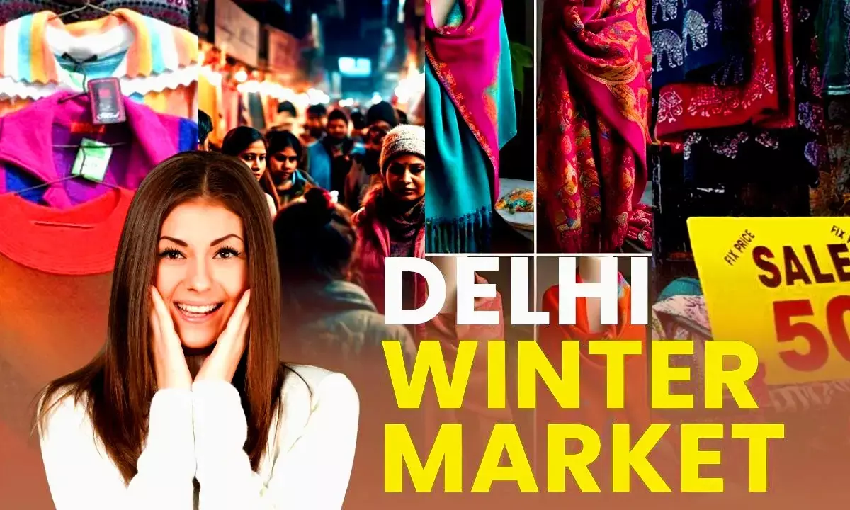 Delhi Cheapest Winter Market