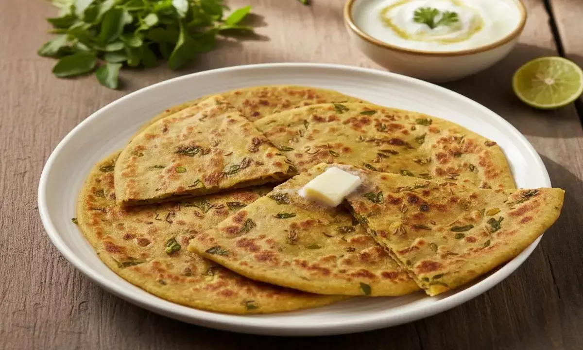 how to make methi paratha