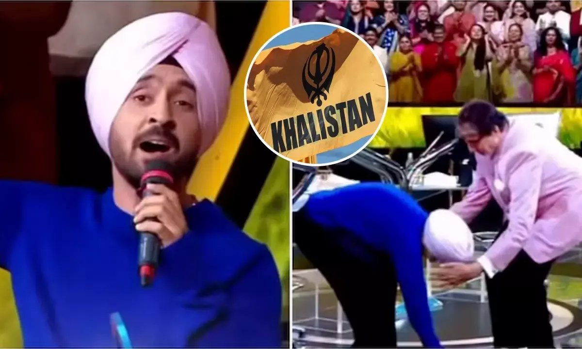SJF Chief threatened to Diljit Dosanjh for touch feet of Amitabh Bachchan