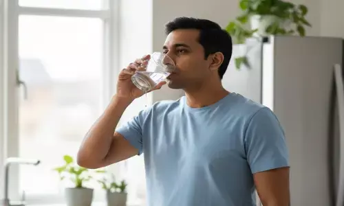 drinking water while standing side effects