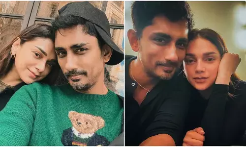 अदिति राव हैदरी के जन्मदिन पर सिद्धार्थ का रोमांटिक अंदाज़ – कविता में जताया प्यार