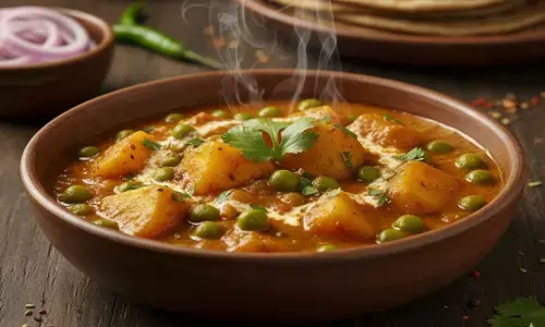 how to make aloo matar sabji