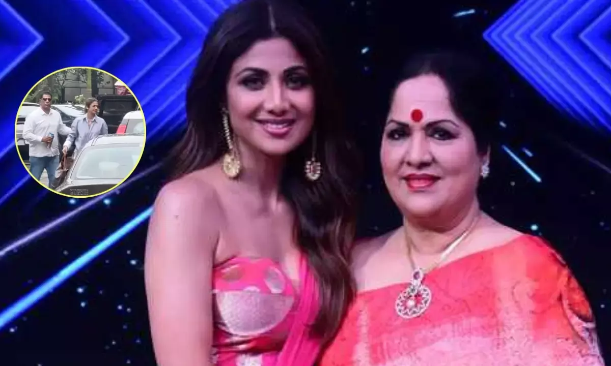 शिल्पा शेट्टी की मां सुनंदा शेट्टी को तबीयत बिगड़ने पर मुंबई के लीलावती अस्पताल में भर्ती कराया गया।