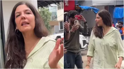 पैप्स पर भड़कीं आमिर खान की गर्लफ्रेंड, वीडियो हुआ वायरल