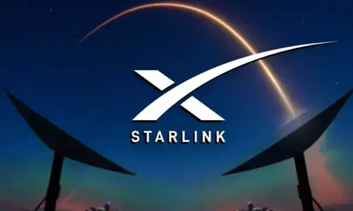 Elon Musk Starlink satellite broadband demo in india