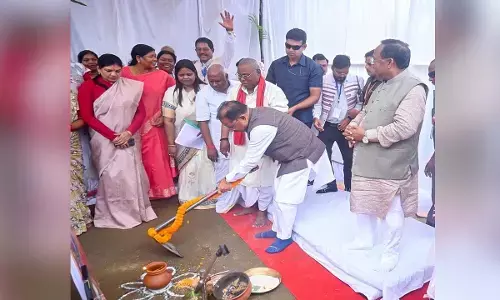 ₹40.79 लाख से होगा चौक निर्माण, मुख्यमंत्री साय ने किया भूमि पूजन