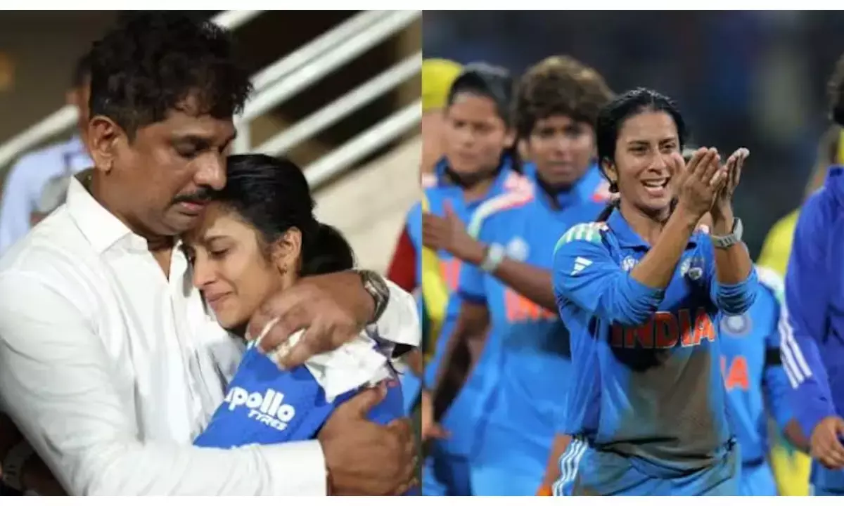 Jemimah Rodrigues emotional moment with father