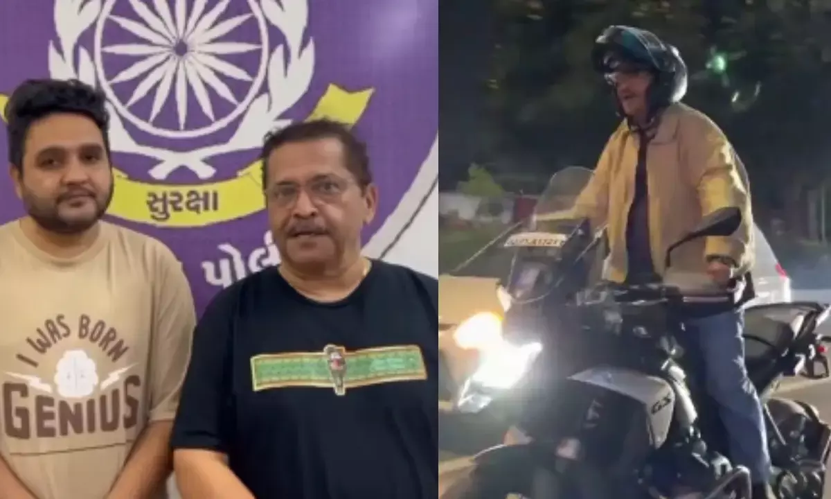 टीकू तलसानिया के बाइक स्टंट का वीडियो हुआ वायरल, पुलिस ने दर्ज किया केस