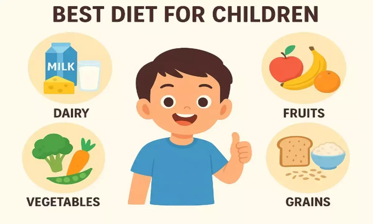 बच्चों की थाली में इन चीजों को करें शामिल